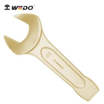 WEDO Hot Sale Non-Sparking Wrench Striking/Slogging Open Wrench Spanner Aluminium Bronze Metric&Imperial