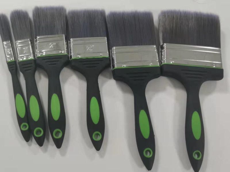 Black Tapered Filaments with Rubber Handle for Painting