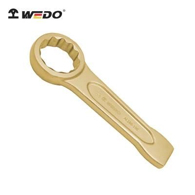 WEDO Aluminium Bronze Non-Sparking Striking Box/Ring Spanner Slogging Wrench Imperial