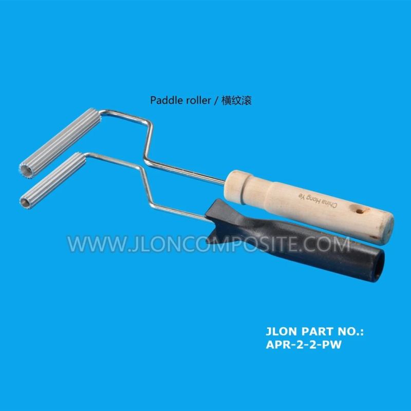 FRP Tools Aluminum Fiberglass Paddle Roller for FRP Hand Laminate