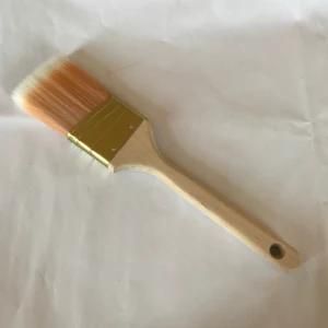 Orange-White Tapered Filament Synthetic Paint Brush