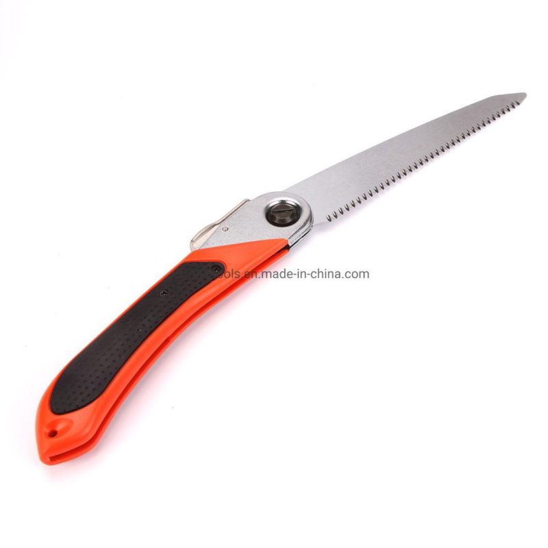Camping Folding Hand Pruning Saw with Rugged Blades