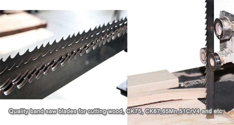 High Carbon Steel Sawmill Bandsaw Blades Ck75/Ck67