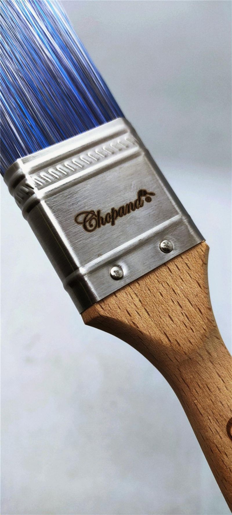 Chopand Chinese High Quality & Professional Pure Polyester Wooden Handle with 2inch Stainless Steel Paint Brush