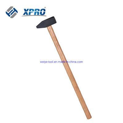 Machine Drop Forging Carbon Steel Machinist Hammer with Wood Handle