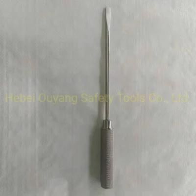 Stainless Steel Tools Slotted Flat Screwdriver, 8*200 mm, Ss 304/420/316