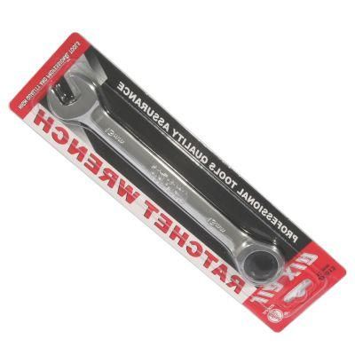 High Performance 8mm-24mm Cr-V Ratchet Combination Wrench