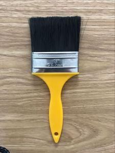 Plastic Handle Paint Brush with Black PP Filaments