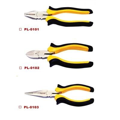 American Type Combination/Diagonal Cutting/Long Nose Pliers with Two Color Handle