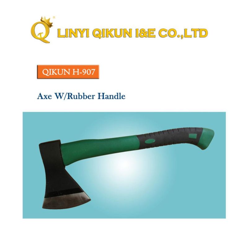 H-763 Construction Hardware Hand Tools Rubber Plastic Hammer with Rubber Coated Handle