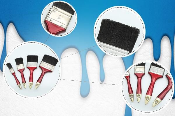 Hot Sale Wooden Handle Wall Cheap Paint Brush