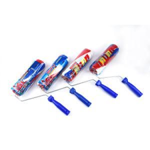 2020 Hot Sale Blue Plastic Handle Paint Roller Brush for Decoration