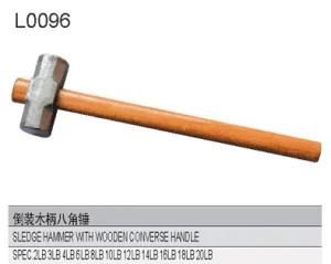 Sledge Hammer with Wooden Reverse Handle L0096