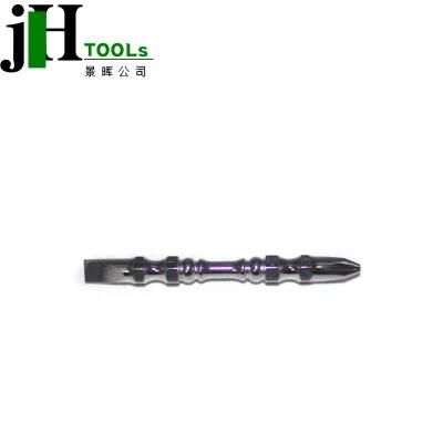 H1/4 Shank Torsion S2 Double Head Bit Set/ Power Tools Bit Set / Screwdriver Bits for Install