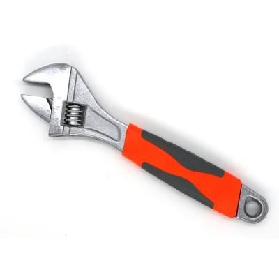 Corrosion Resistance Carbon Steel Wrench Polishing Spanner with Soft TPR Handle