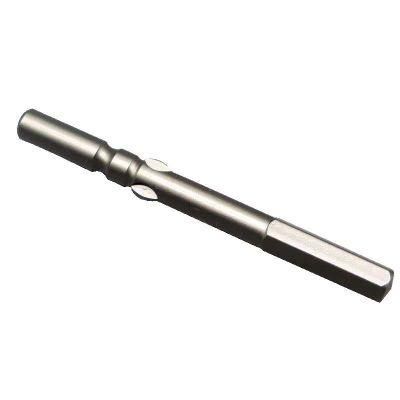 S2 Alloy Steel 800 Magnetic Slotted Flat Screwdriver Bit with Magnetic S2 Alloy Steel Rose Beaten