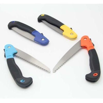 Custom Logo Folding Hand Saw for Cuting Trees and Wood Folded Camping Saw Garden Hand Pruning Saw