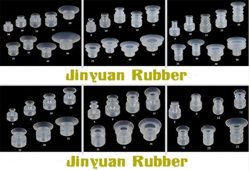 Customized Rubber Sucker Silicone Rubber Vacuum Suction Cup for Glass Lifter Hand Tool