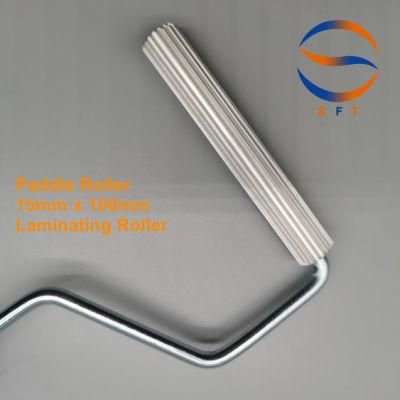 OEM Aluminum Alloy Paddle Rollers FRP Laminating Rollers