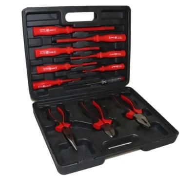 Manual Tool Combination Multi-Specification Pliers Insulated Screwdriver Combination Set with Electric Pen