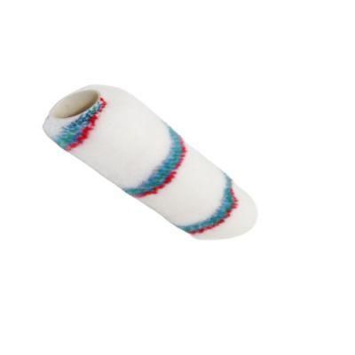 Yellow Stripe Polyacrylic Paint Roller Brush Stainless Steel Paint Roller Frame for Painting Paint Roller Handles