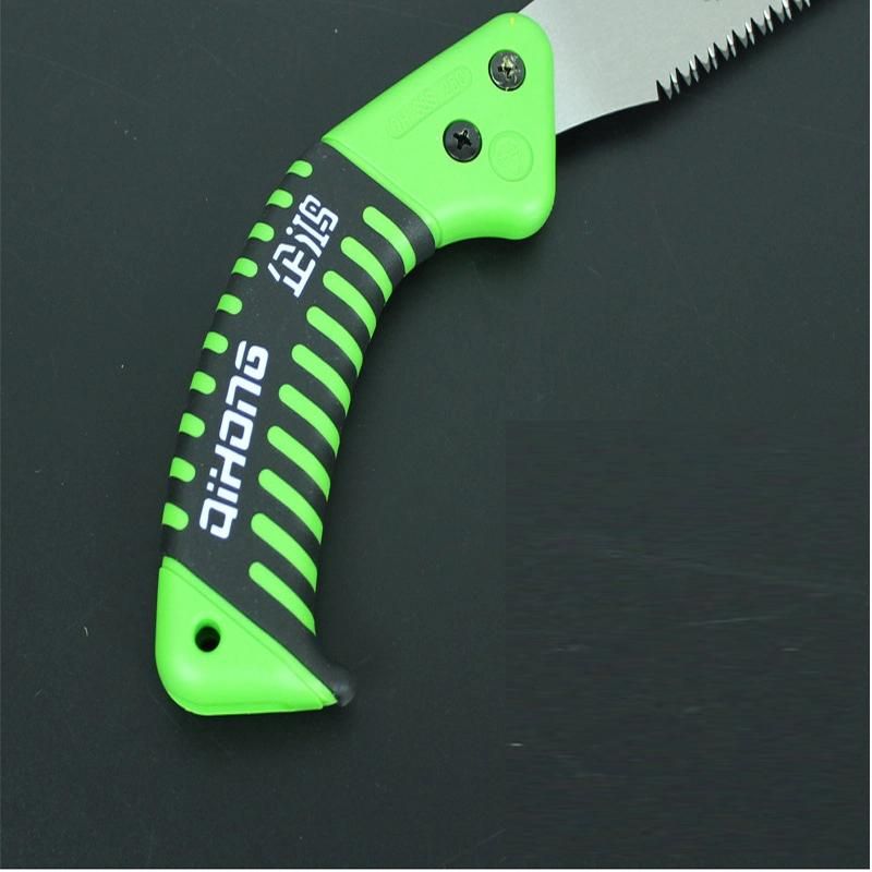 China Outdoor Multi-Function Folding Fruit Tree Hand Saw Gardening Tools Saw Garden Waist Saw High Altitude Pruning Saw