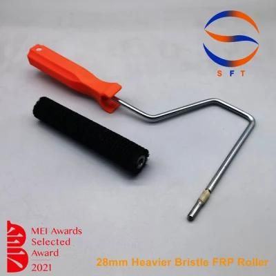 China Manufacturer 28mm Heavier Bristle FRP Rollers for Painting