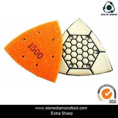 Dry Triangular Polishing Pads for Concrete/Dry Polishing Pad