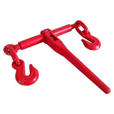 Us Type Forged Ratchet Load Binder with Clevis Grab Hooks