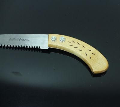 Classic Tree Pruning Saw with Pull-Stroke Action Filed Teeth Garden Hand Pruning Saw