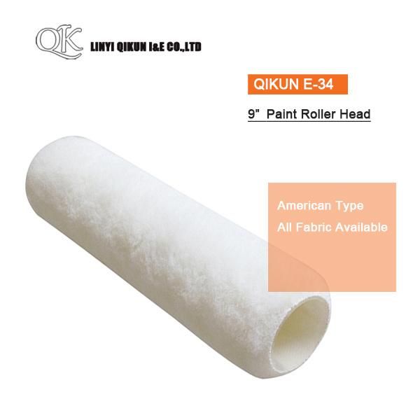 E-25 Hardware Decorate Paint Hand Tools Acrylic Fabric Paint Roller Yellow Color Sponge Foam Roller