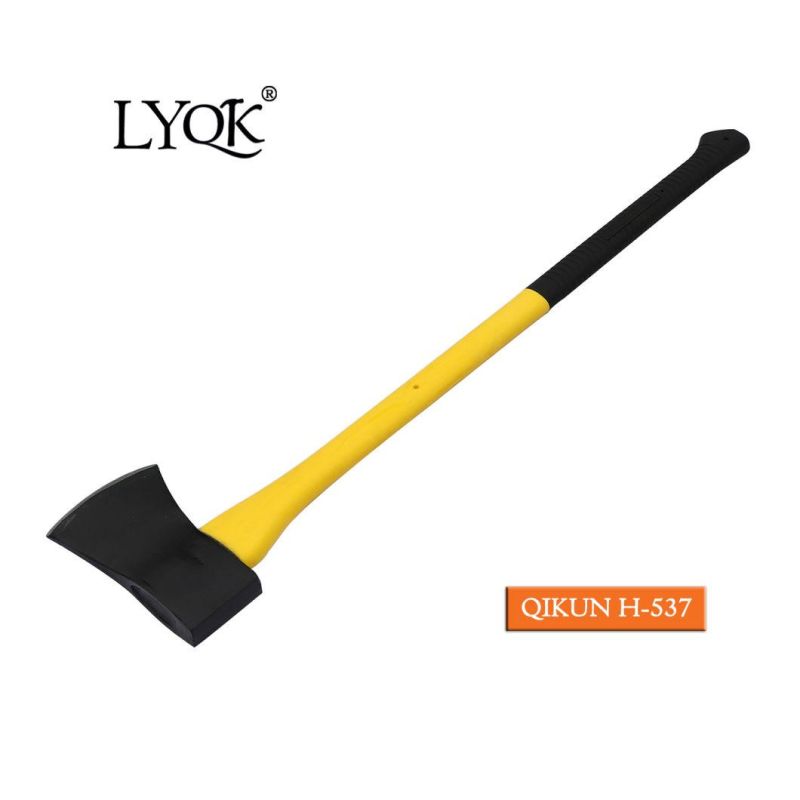 H-534 Construction Hardware Hand Tools Plastic Rubber Handle Hammer Axe