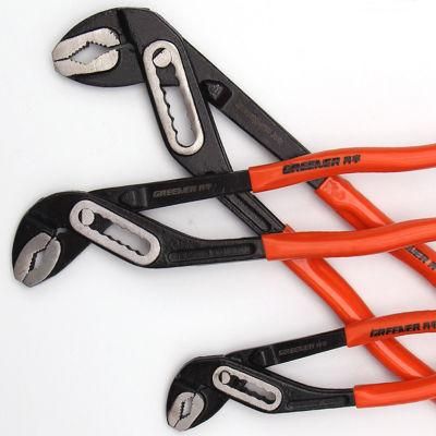 Water Pump Pliers CRV Material Dipped Handle Curved Head