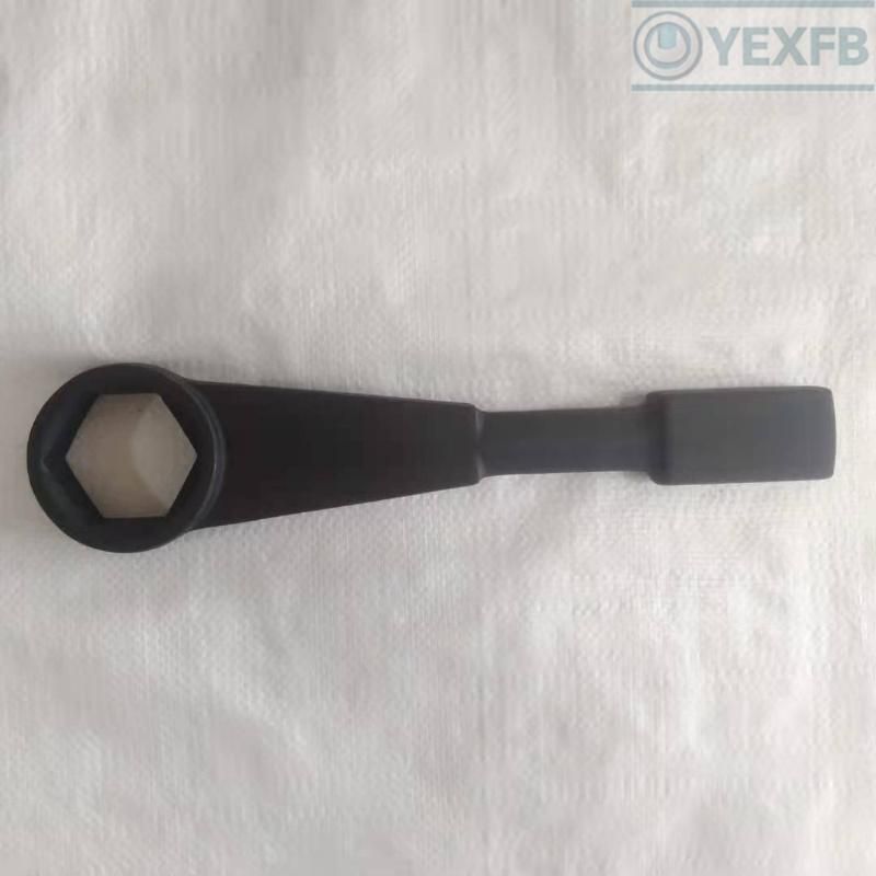 40cr-V Steel Straight Striking/Slogging Box/Ring End Wrench/Spanner, 1-3/4"