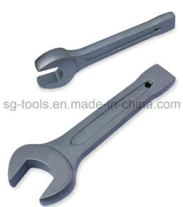 Open and Slogging Wrench with Surface Black Finish