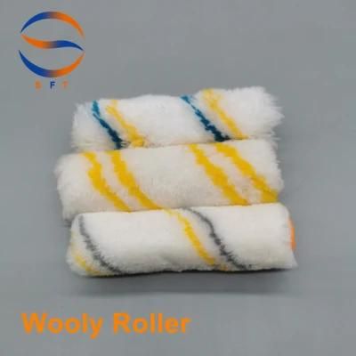 4&prime; &prime; Colorful Wooly Rollers Roller Brushes for FRP Resin Laminating