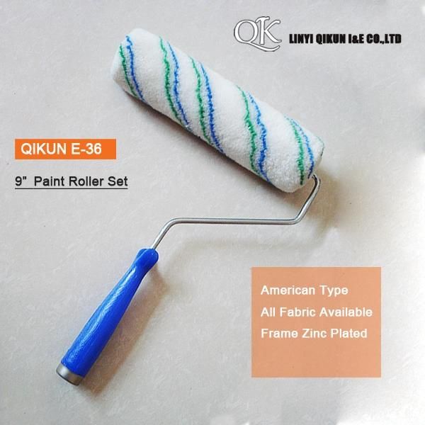 E-26 Hardware Decorate Paint Hand Tools Acrylic Fabric Paint Roller Pile Coating Foam Roller