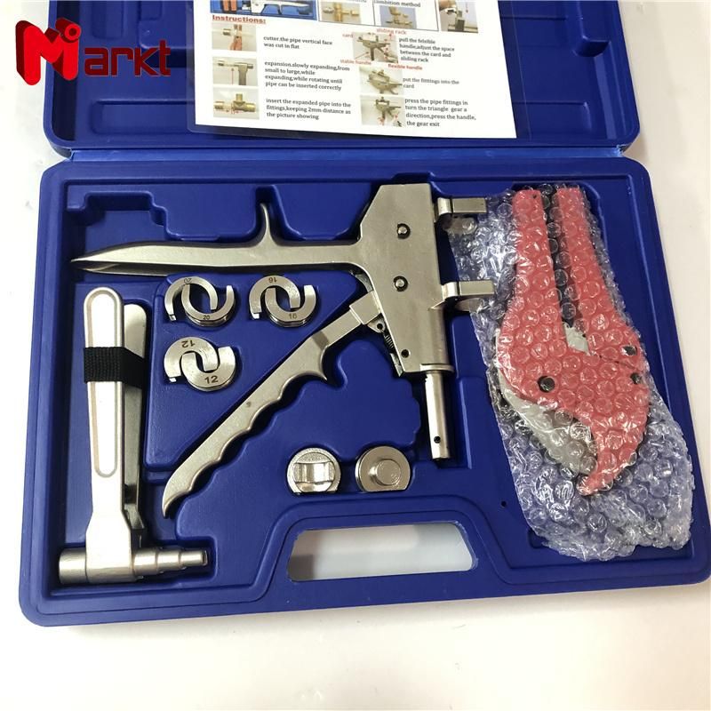 Manual Pipe Expander Expanding Tool with Cutter for Pex Pipe