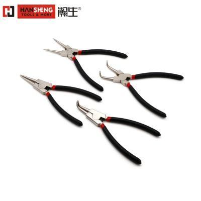 Made of Carbon Steel or Cr-V, Polish, Black, Nickel, Pearl-Nickel, and Chrome Plated, with PVC Handle Mini Pliers