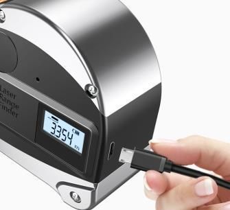 High-Tech Laser Tape Measure Gmmt015 with High Precision
