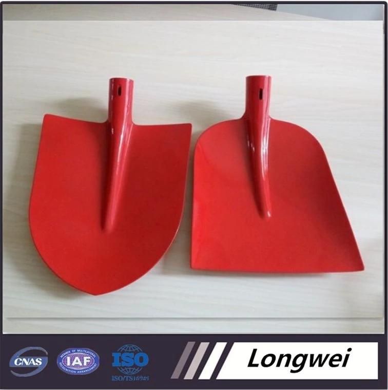 Luannan Factory Red Color German Style Agriculture Shovel Spade