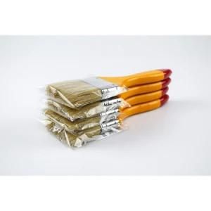 2020 Hot Sale Yellow Brush Wire with Red Tail and Yellow Wooden Handle Paint Brush for Decoration