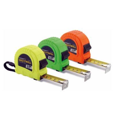 Promotional 3m/5m/7.5m ABS Case Meter Tape Measure 2-Way-Lock Measuring Tape