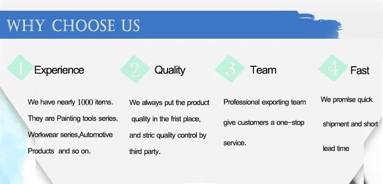 Factory Competitive Price Rubber Handle Paint Brush