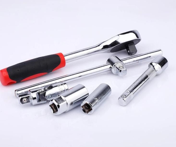 32PCS Adjustable Ratchet Socket Set Hardware Combination Tool