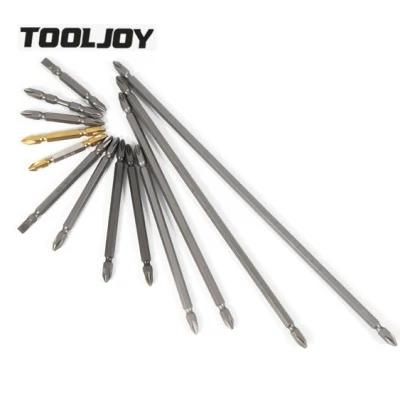 Tooljoy Useful Tool Kit Double Heads Philips Slotted Screwdriver Bit