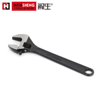 Professional Hand Tool, Made of CRV, or High Carbon Steel, Adjustable Wrench