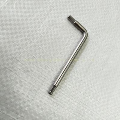 Non-Magnetic Titanium Hex Hey/Allen Wrench, 3 mm