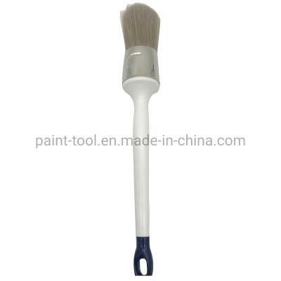High Quality New Cheap Paint Brush with Wooden Handle Round Paint Brush