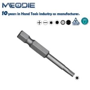 50mm Single End Torx Security Bits for Screwdriver with Hole